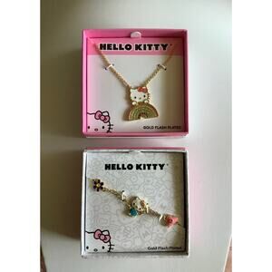 New with tag hello Kitty set 2 pieces necklace & bracelet